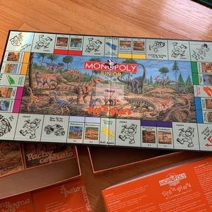 VGUC Monopoly Junior Dig’n Dinos. Over $50 on Amazon. Rare.